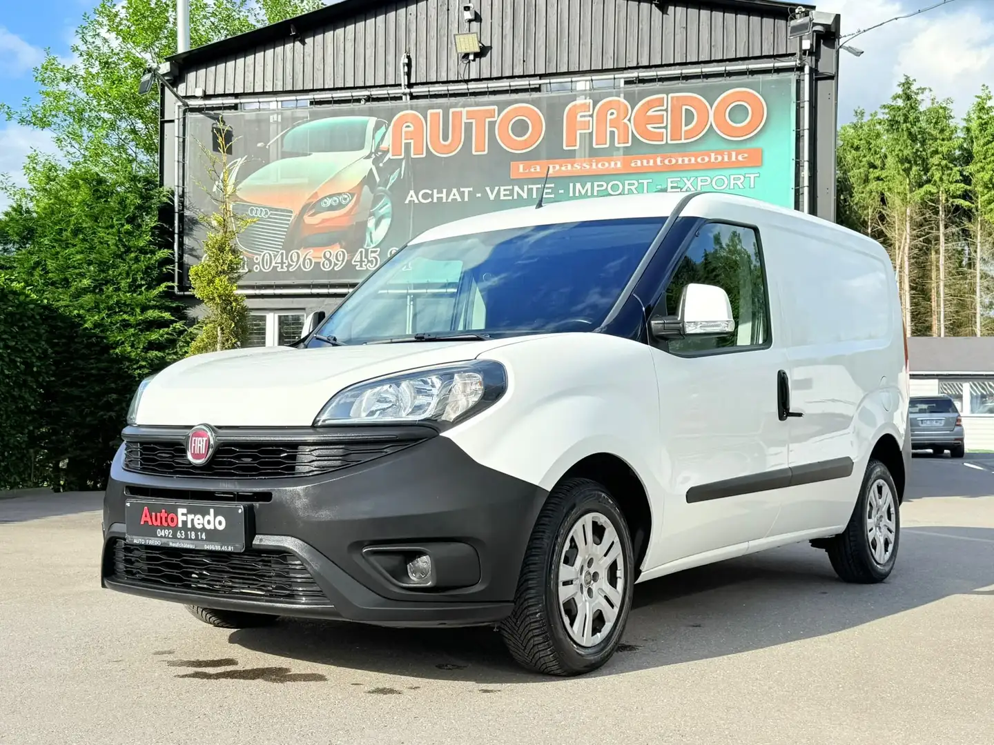 Fiat Doblo 1.3 Multijet * 3 Places * Gps * Garantie 1 an */* Wit - 2