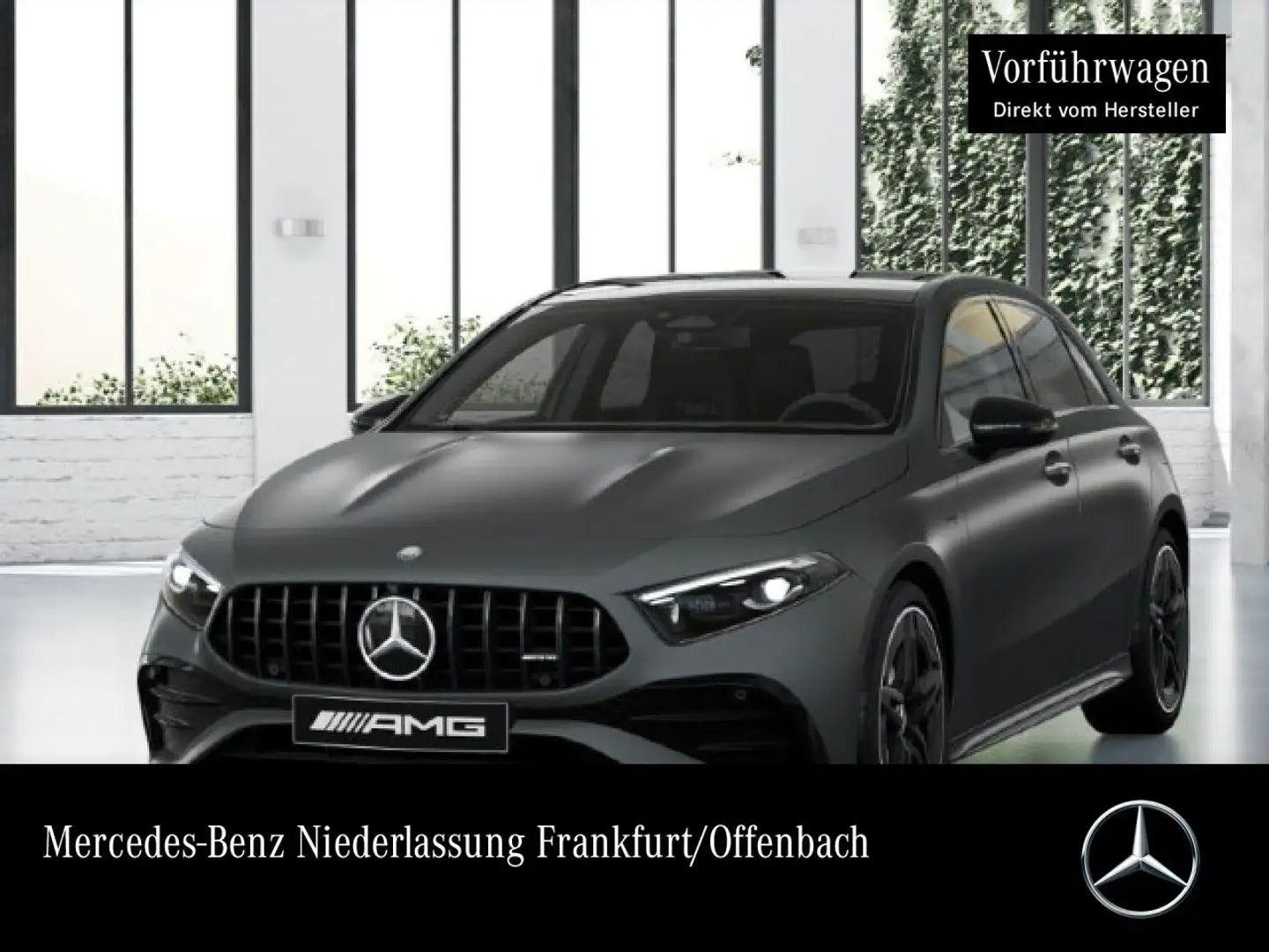 Mercedes-Benz A 35 AMG A 35 4M Kompakt AMG+PANO+360°+MULTIBEAM+STHZG+HUD Gris - 1