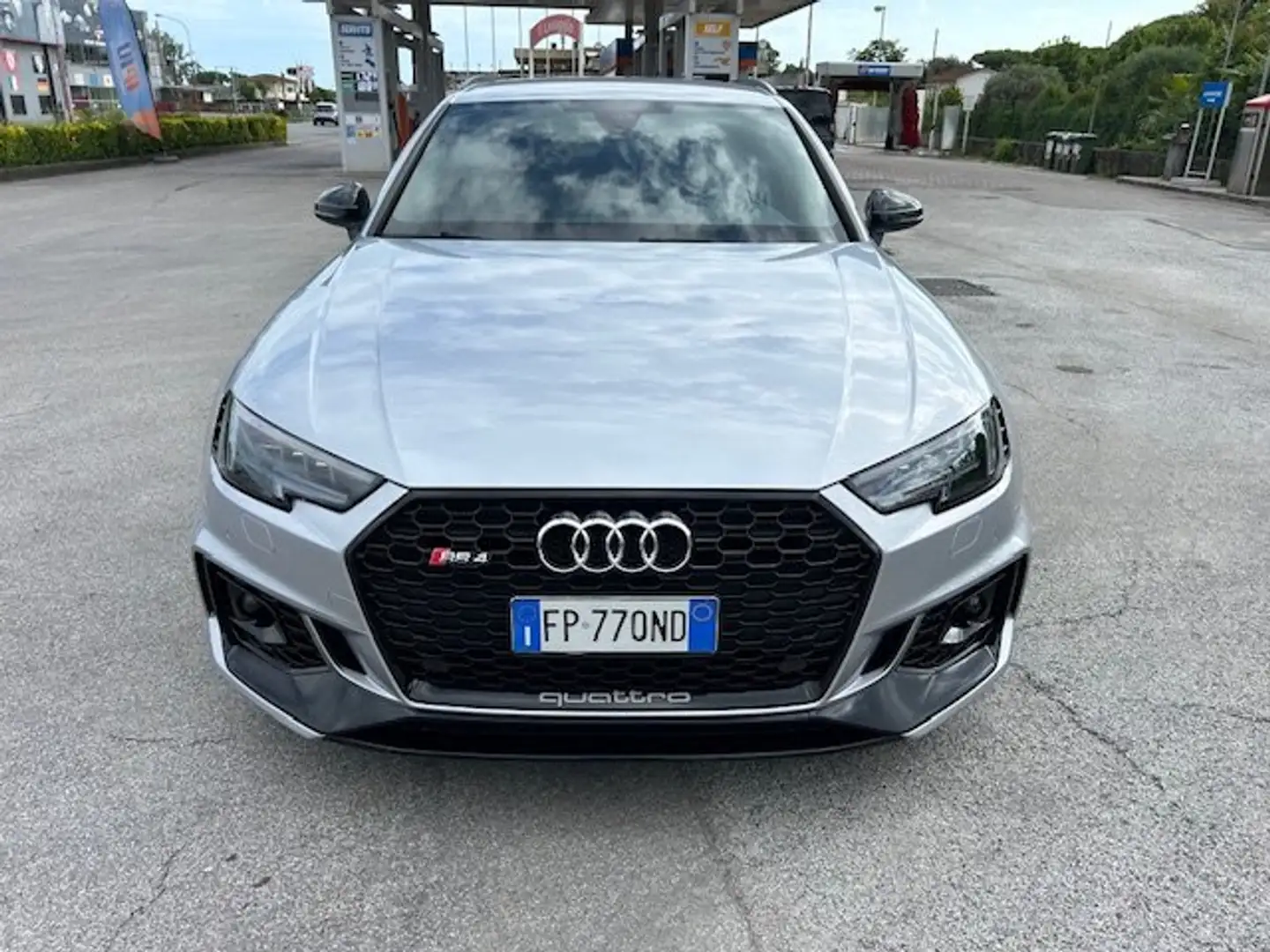Audi RS4 Avant 2.9 tfsi Exclusive quattro 450cv 89900 km Grigio - 2