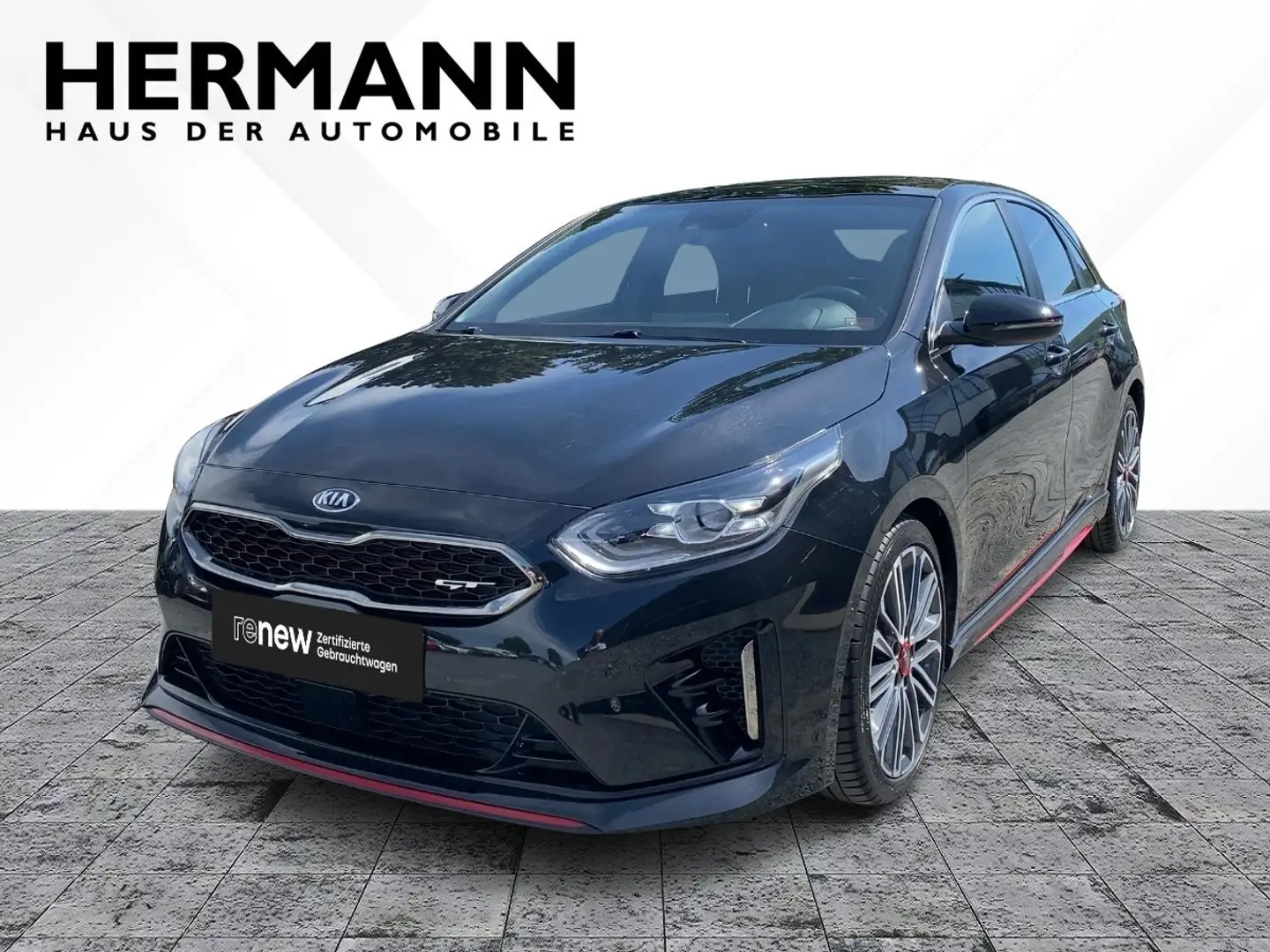Kia Ceed / cee'd Ceed 1.6T-GDI GT *NAVI*LED*ACC*FLA*ParkAss.*LM Negro - 1