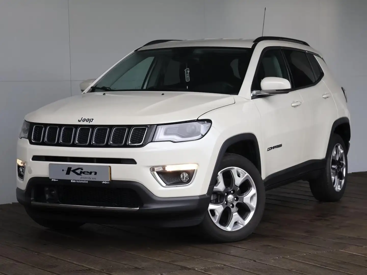 Jeep Compass 1.4 MultiAir Opening Edition 4x4 | Navigatie | Sto Wit - 2