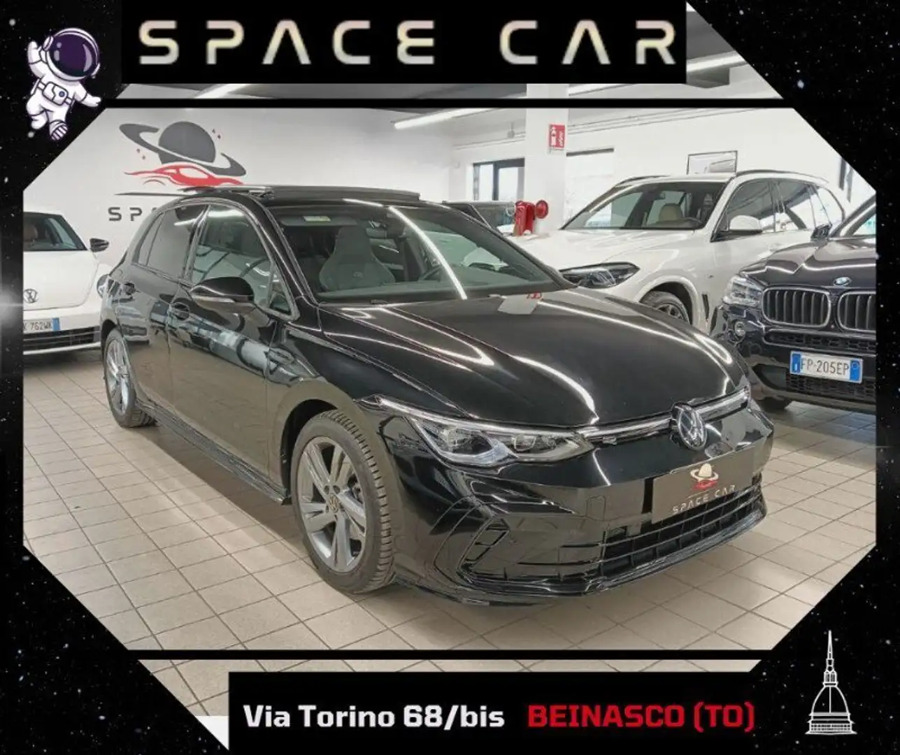 Volkswagen Golf Golf 1.5 eTSI 150 CV EVO ACT DSG R-Line Nero - 1