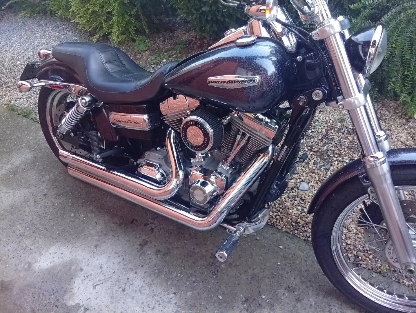 Harley-Davidson Dyna Super Glide Černá - 1