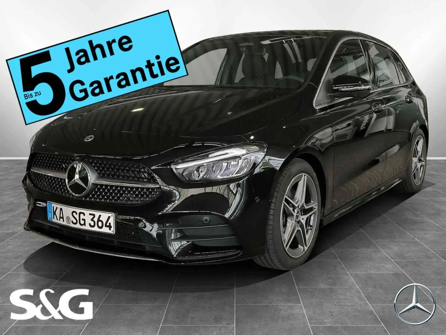 Mercedes-Benz B 200 AMG MBUX+360°+LED+Pano+Fahrassistenz-Paket Schwarz - 1