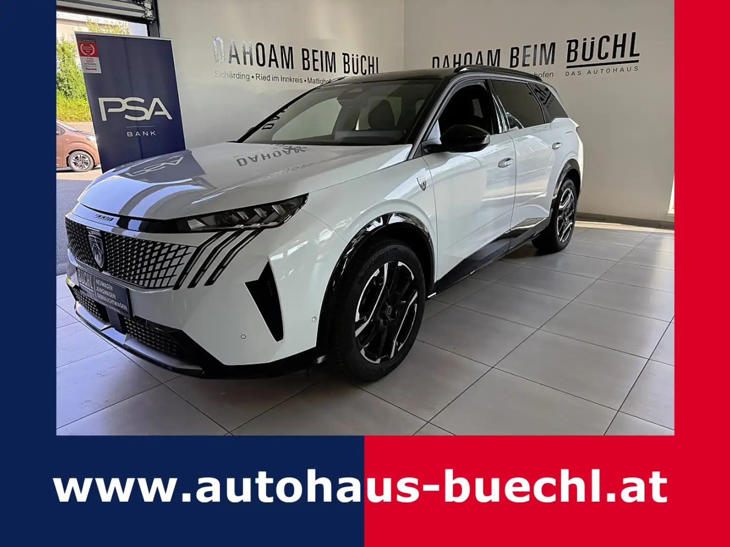 Peugeot 5008 GT Elektro 210 73kWh Weiß - 1