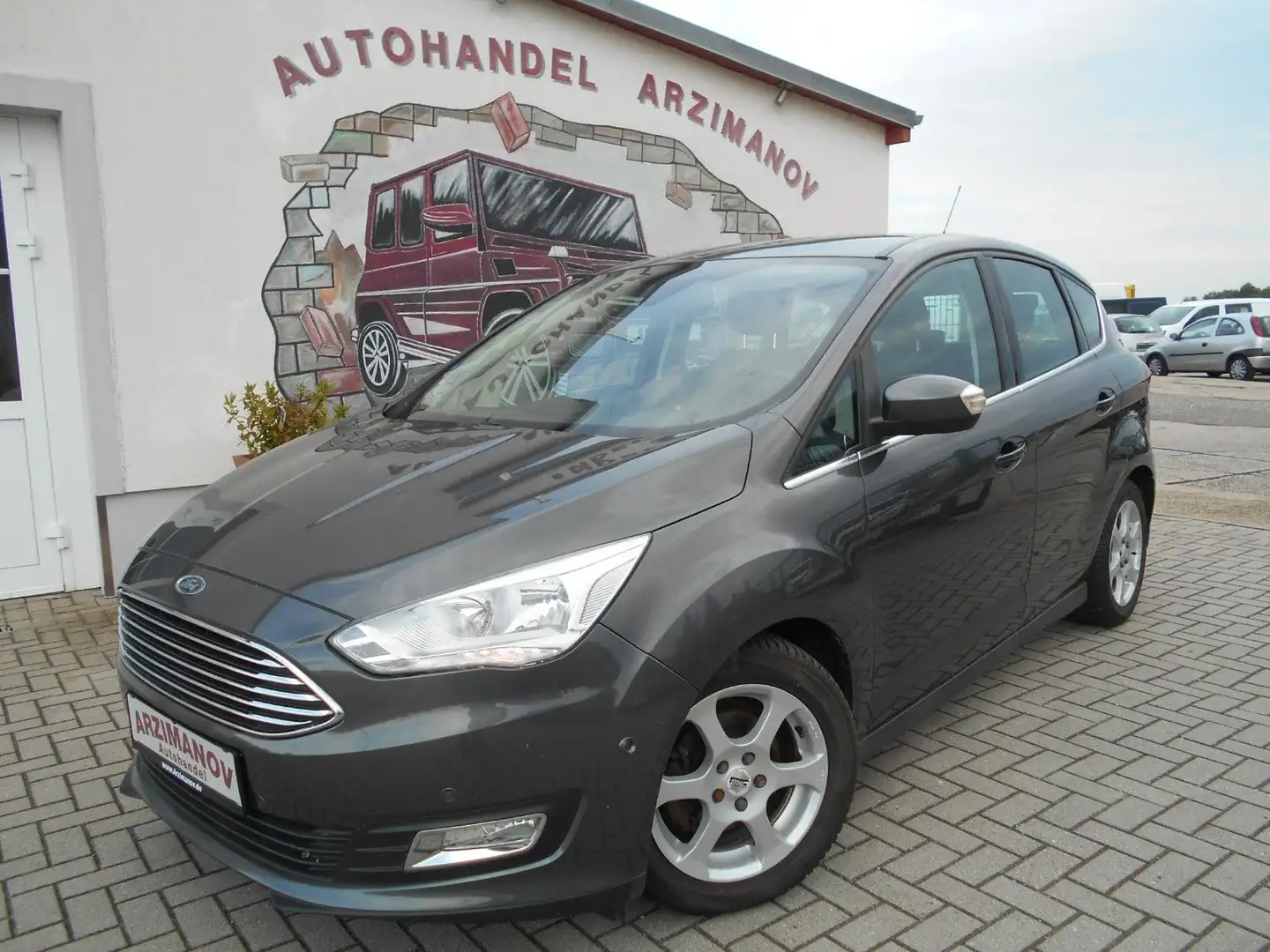 Ford C-Max 1.0 EcoBoost Titanium NAVI/PARKASSISTENT Grau - 1