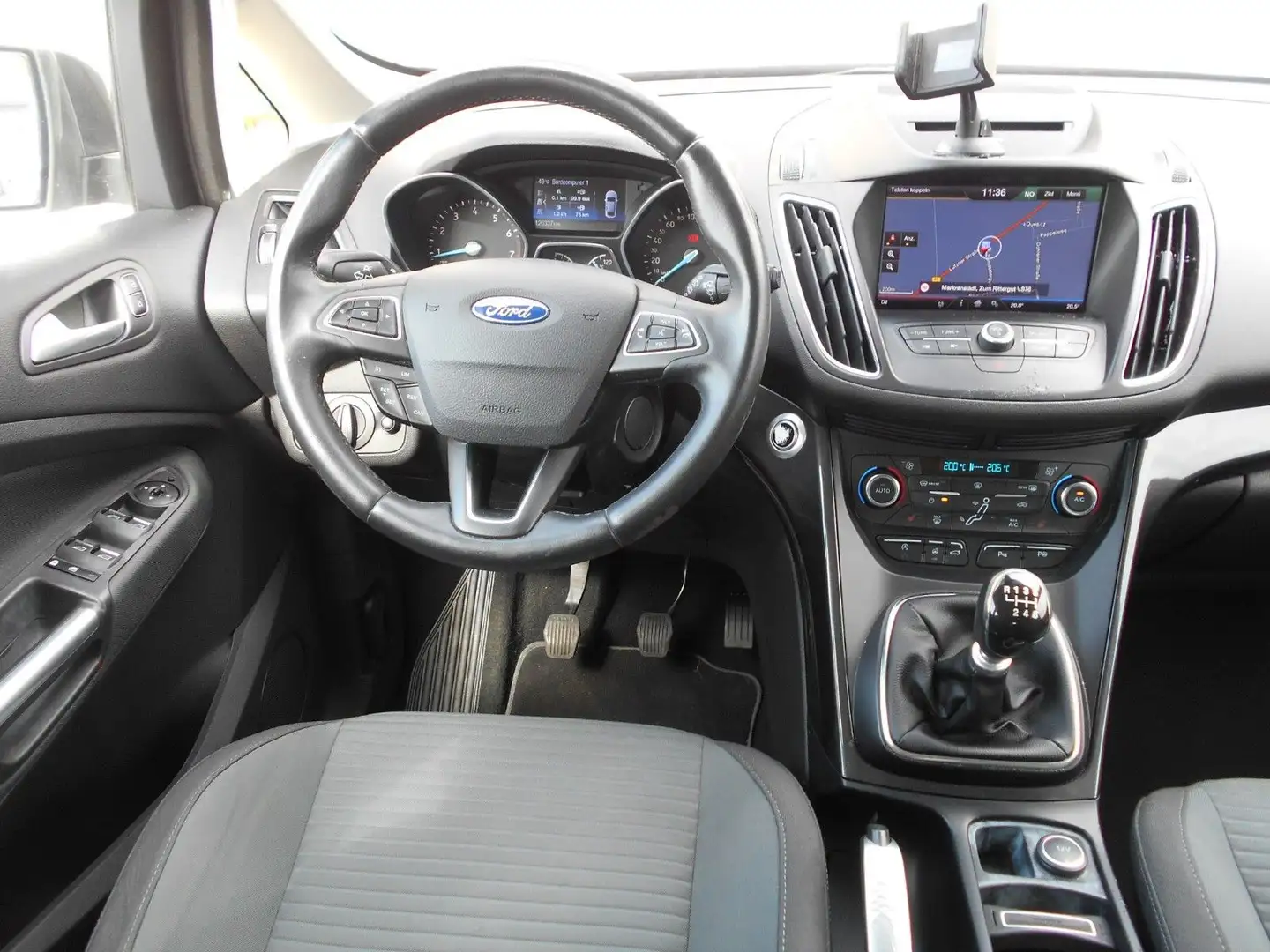 Ford C-Max 1.0 EcoBoost Titanium NAVI/PARKASSISTENT Grau - 2