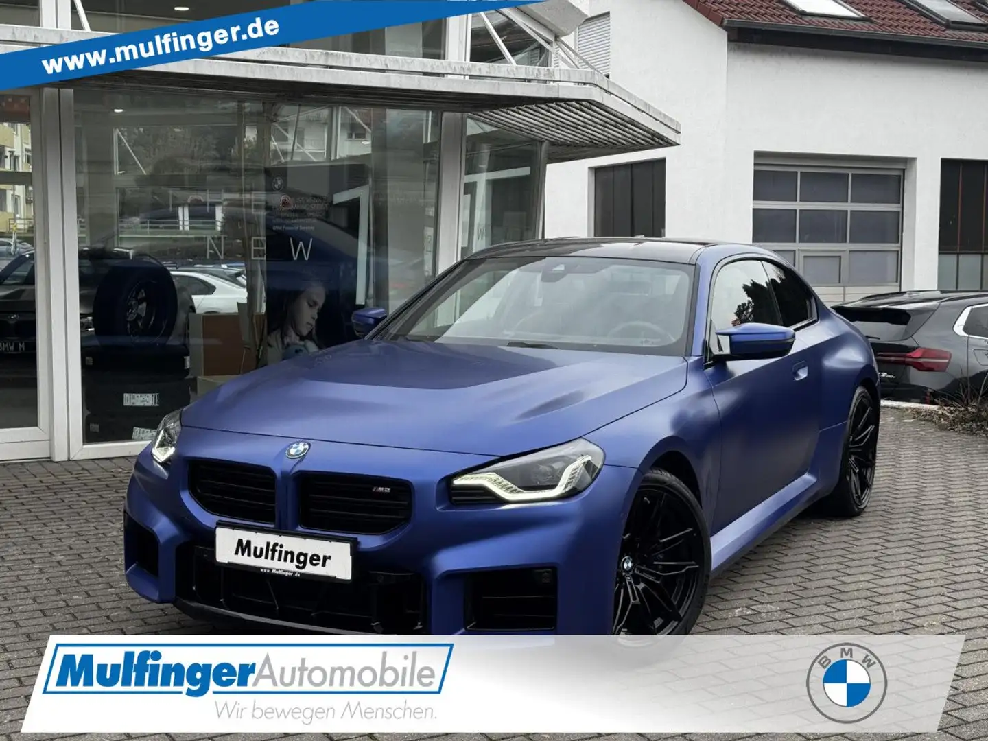 BMW M2 Coupe LiveProf HUD adapLED DrAs PaAs Har/Kar Bleu - 1
