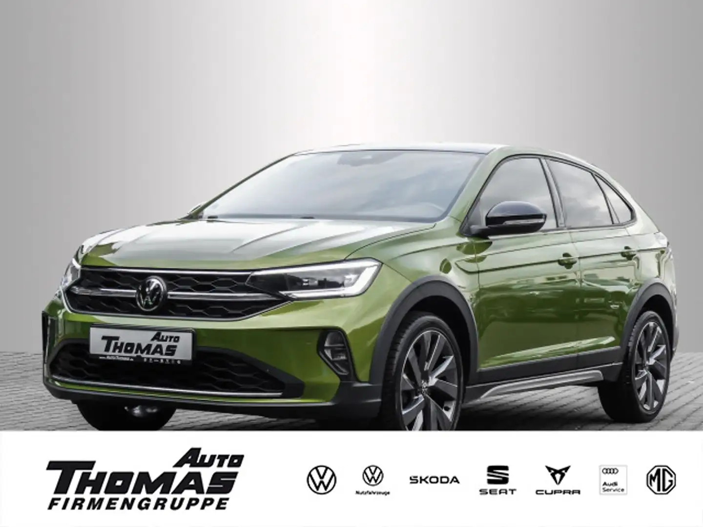 Volkswagen Taigo Style 1.5 TSI DSG AHK+PANO+MATRIX-LED+NAVI Verde - 1