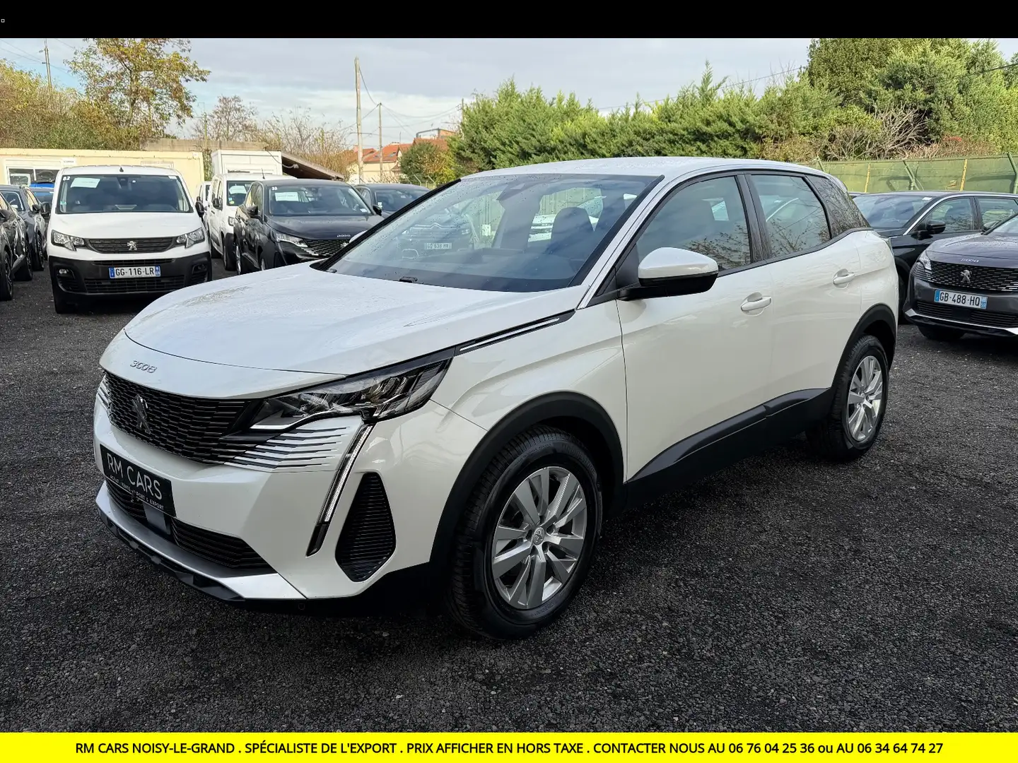 Peugeot 3008 3008 BlueHDi 130ch S\u0026amp;S EAT8 Active Business Weiß - 1