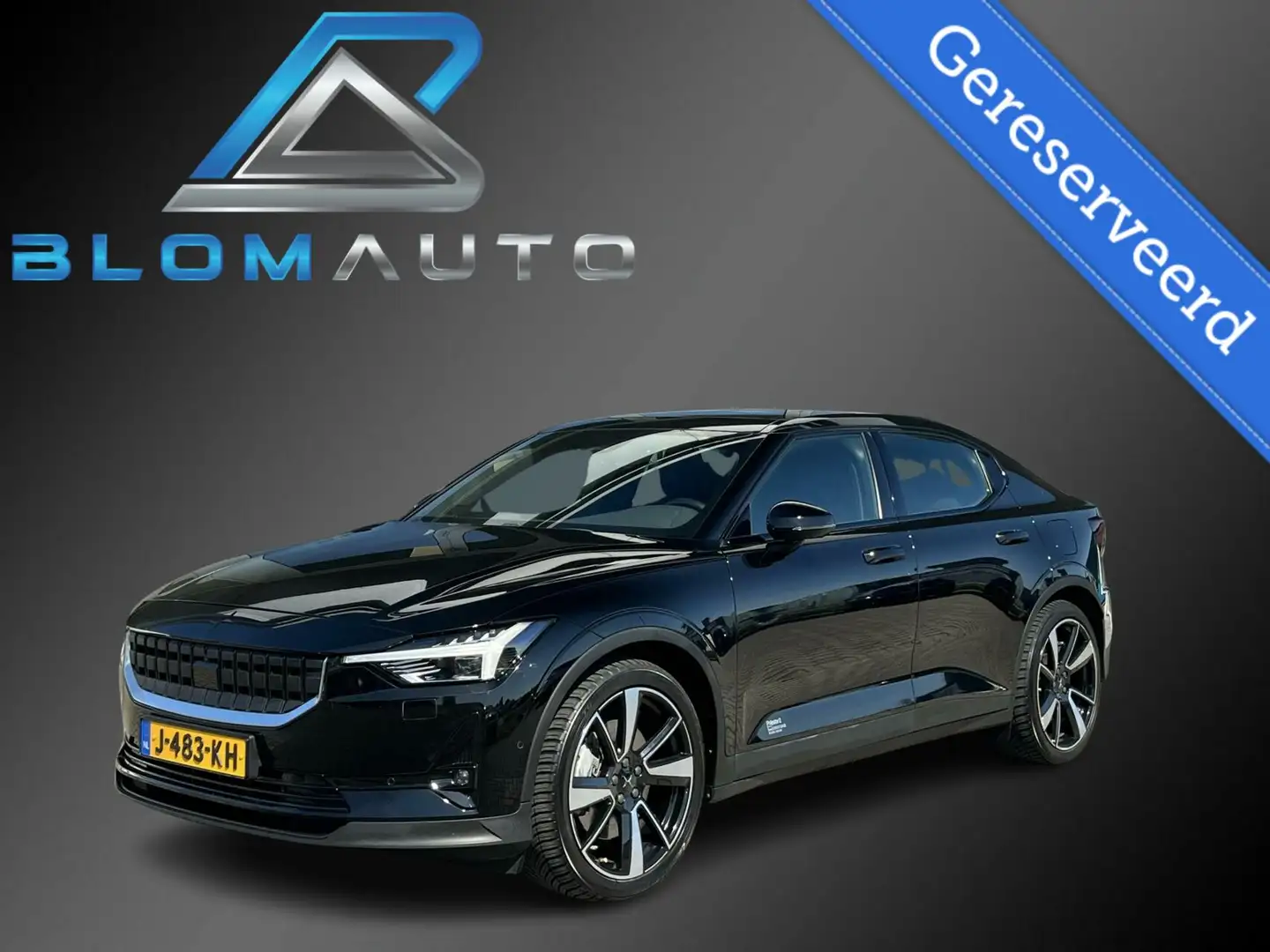 Polestar 2 Long Range AWD 408PK 78kWh PANO+H&K+EL. TREKHAAK Černá - 1