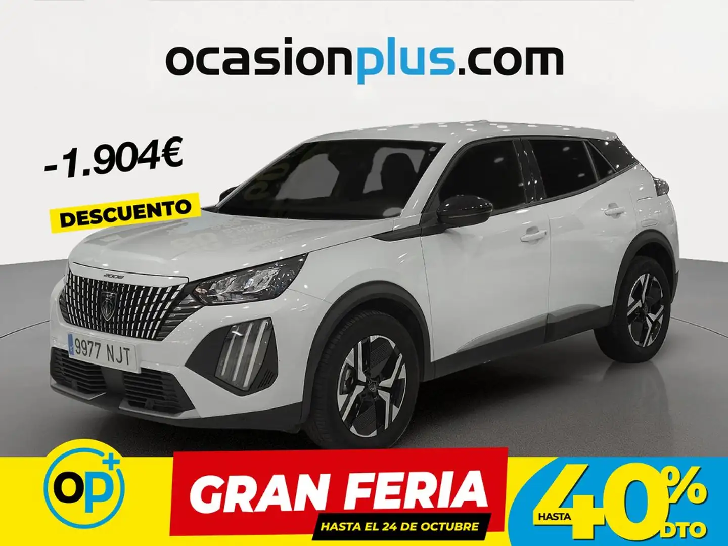 Peugeot 2008 Hybrid Allure eDCS6 145 Blanco - 1