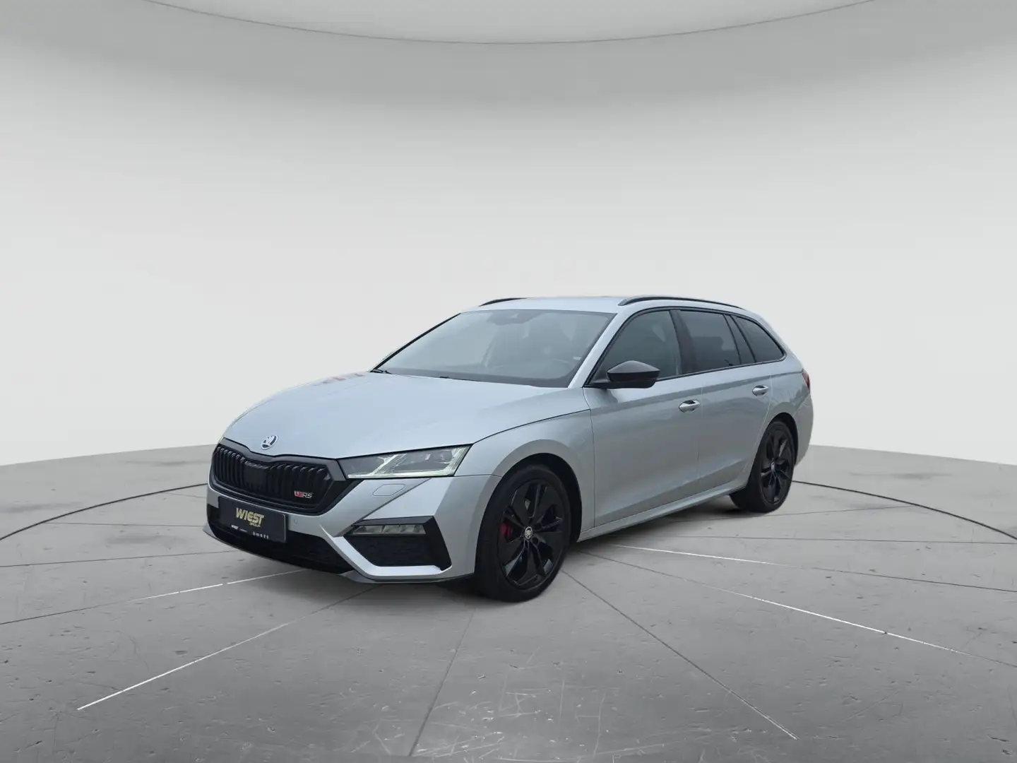 Skoda Octavia Combi RS 2.0 TDI DSG,STHZG/HUD/AHK/NAVI/ Silber - 2