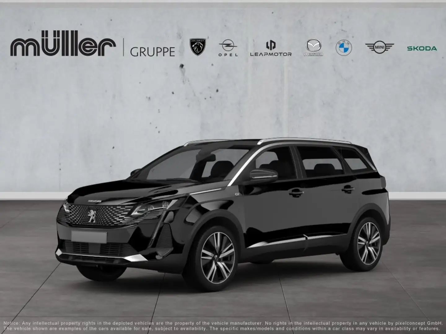 Peugeot 5008 Allure Pack Noir - 1