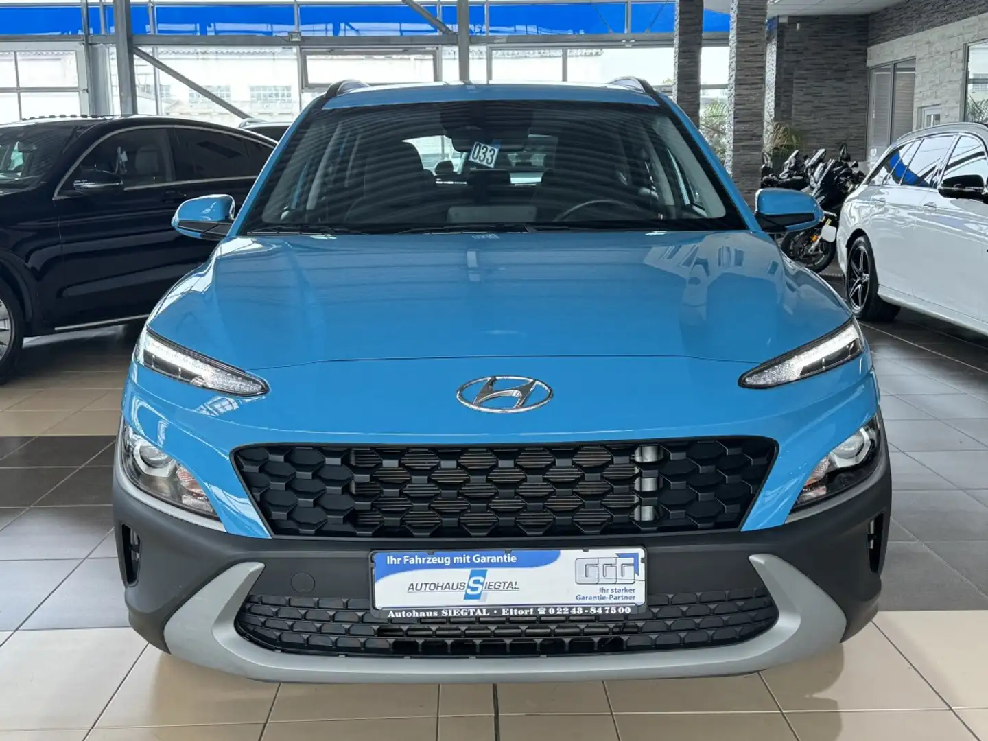 Hyundai KONA Select Mild-Hybrid Spurassist R.Cam CarPlay Blau - 2