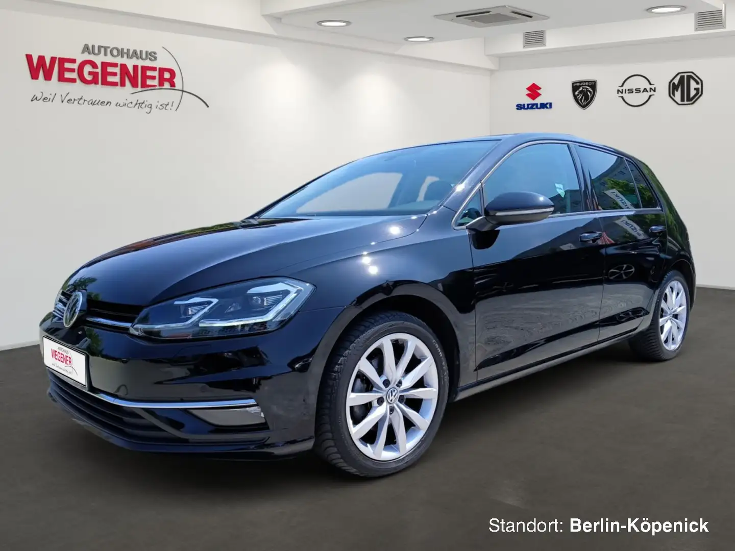 Volkswagen Golf GOLF TSI 1.5 Highline DSG LED Navi Pano Massage Noir - 1