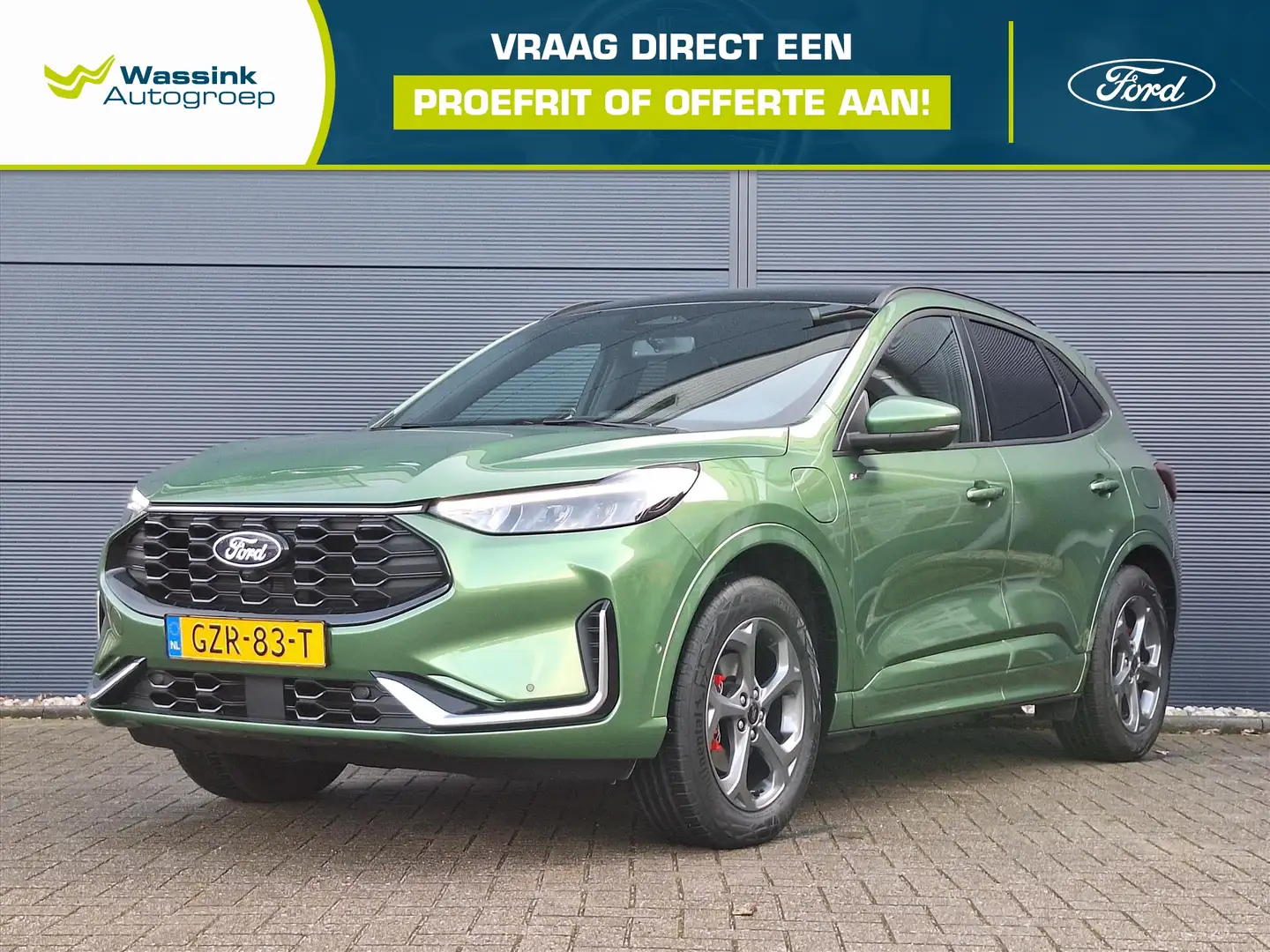 Ford Kuga 2.5 PHEV 243pk e-CVT ST-Line X | 360° camera | Pan Groen - 1
