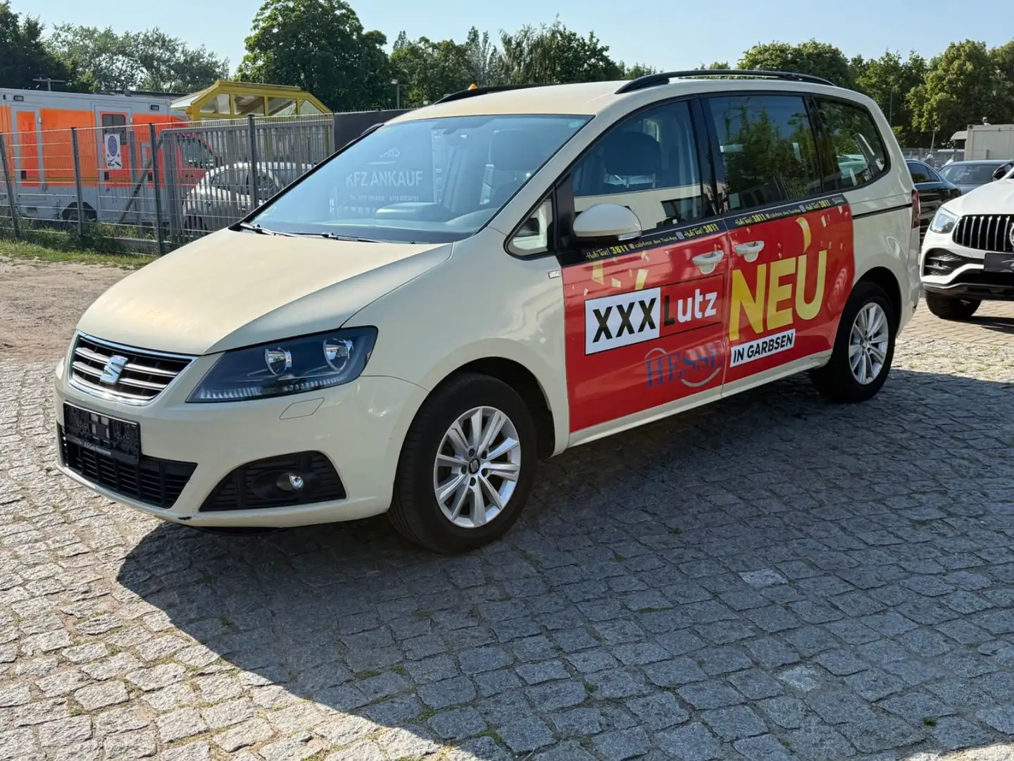 SEAT Alhambra 2.0 TDI Style*DSG*Klima*7-Sitze*Euro6* Weiß - 2