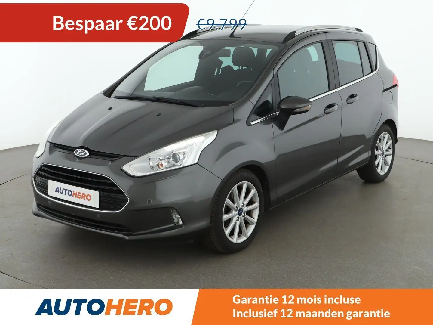 Ford B-Max 1.6 Ti-VCT Titanium siva - 1