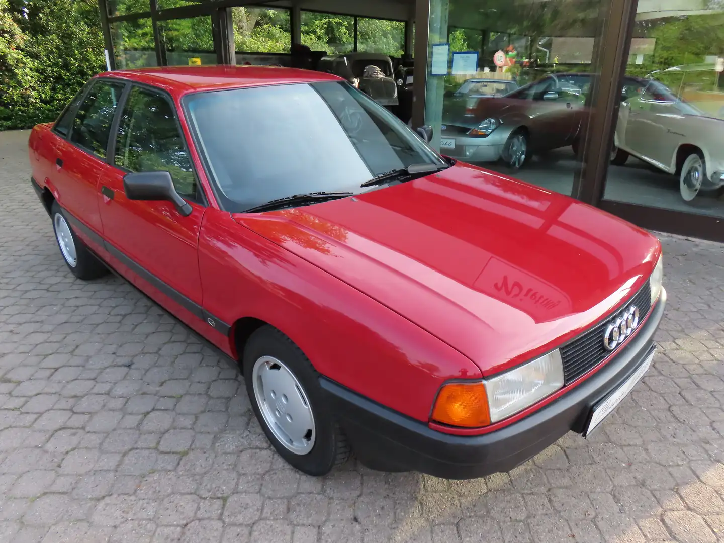 Audi 80 1.8 S B3 *H-Kennzeichen*HU auf Wunsch neu*Alu* Red - 1