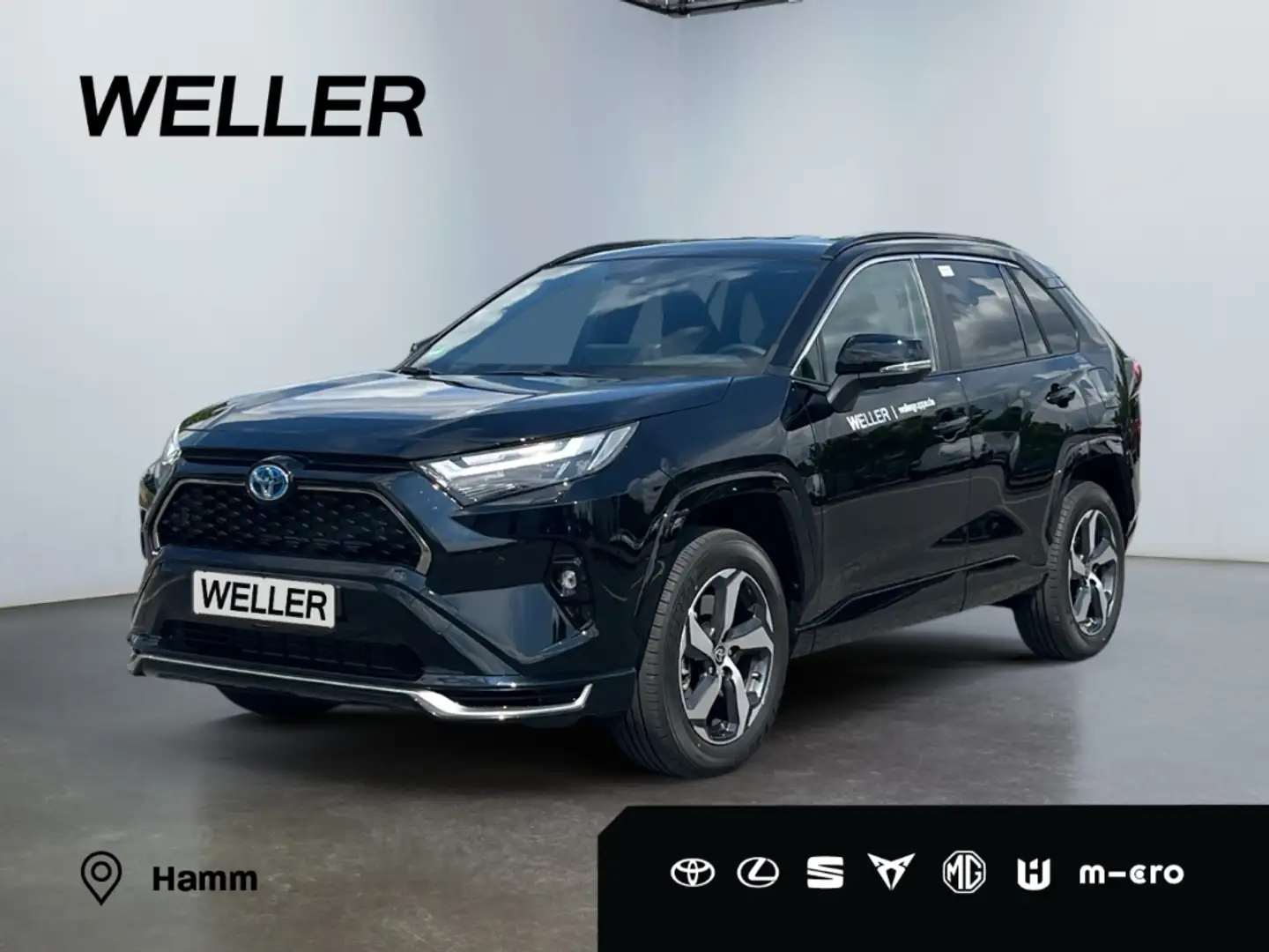 Toyota RAV 4 Plug-in-Hybrid Teamplayer *HUD*Navi*LED*CAM* Schwarz - 1