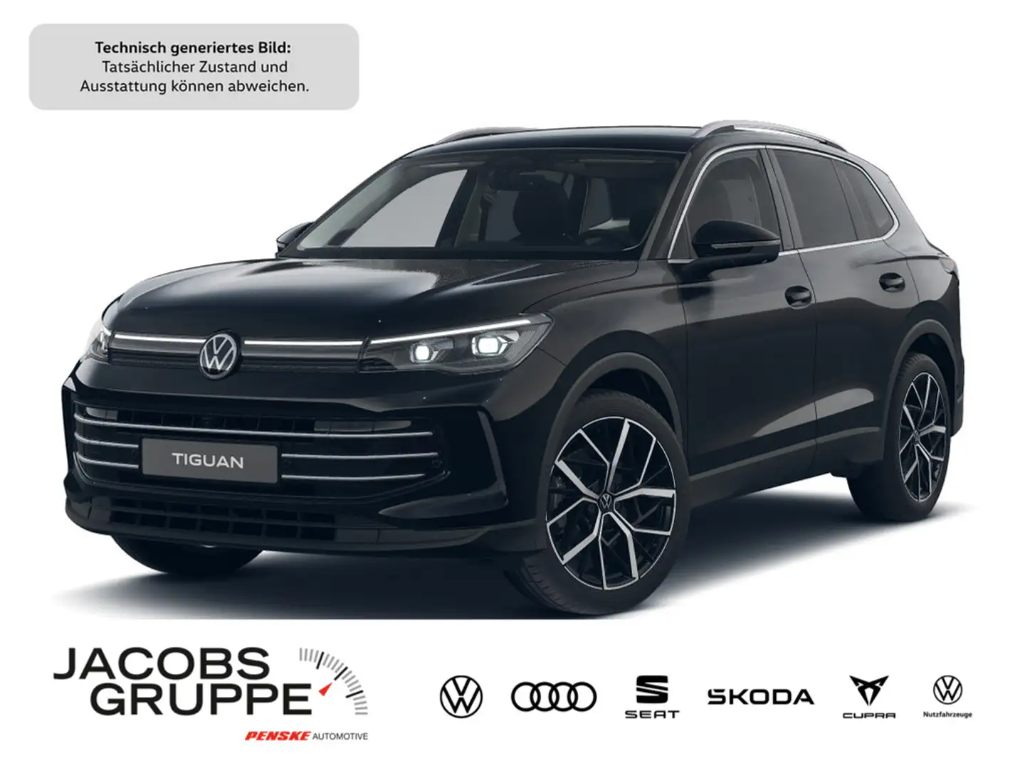 Volkswagen Tiguan 2.0 TDI Elegance DSG,Navi,Matrix,AHK Schwarz - 1