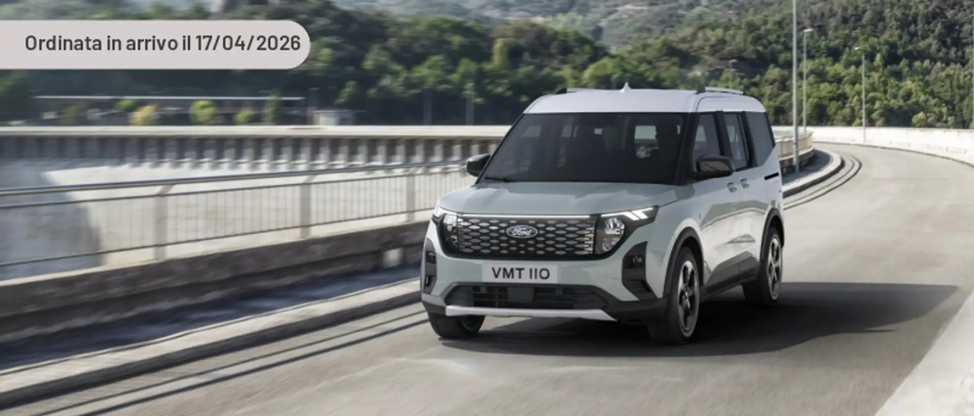 Ford Tourneo Courier 1.0 EcoBoost Titanium Plateado - 2