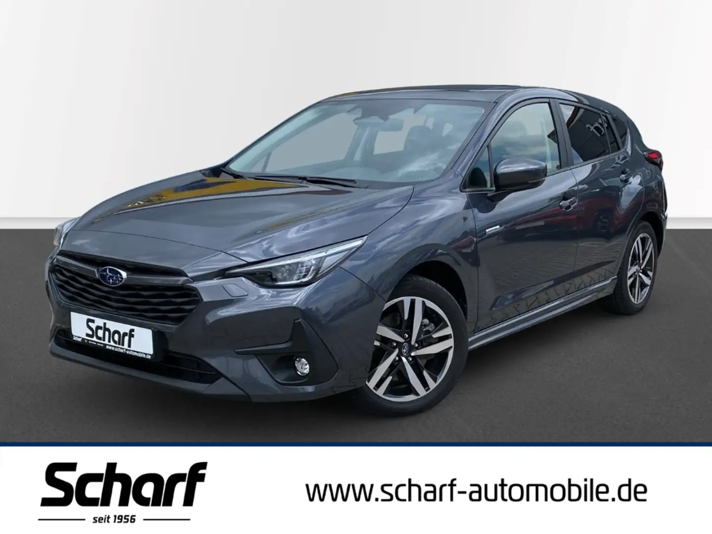 Subaru Impreza Mild-Hybrid Platinum AT Navi LED Leder Schiebedach Grijs - 1