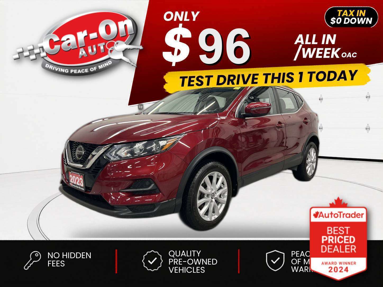 Red 2023 Nissan Qashqai SUV / Crossover Automatic