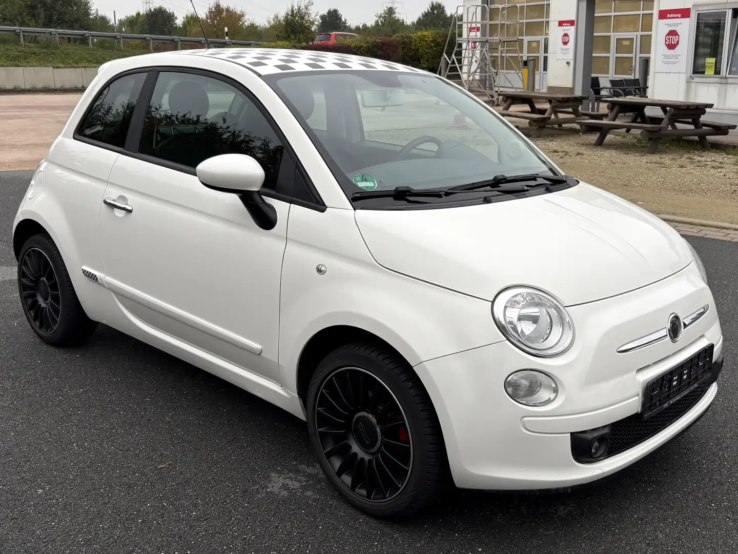 Fiat 500 500 1.4 16V Sport Zahnriemen neu/Kupplung neu Weiß - 2