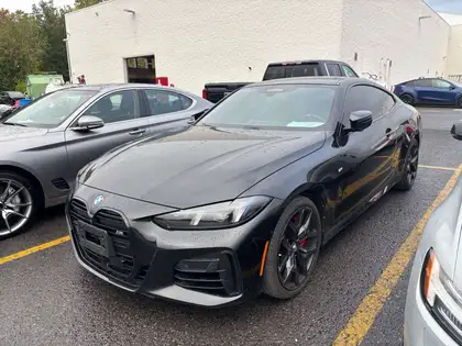 Black 2025 BMW 4 Series Coupe All-Wheel Drive 8-Speed Automatic