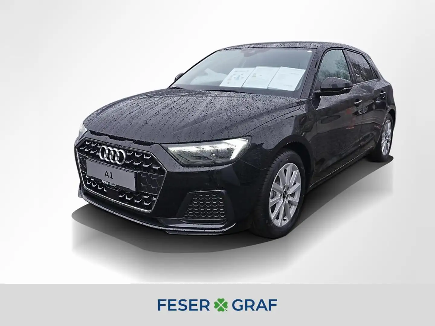 Audi A1 Sportback advanced 25 TFSI PDC ACC Sitzh. Schwarz - 1