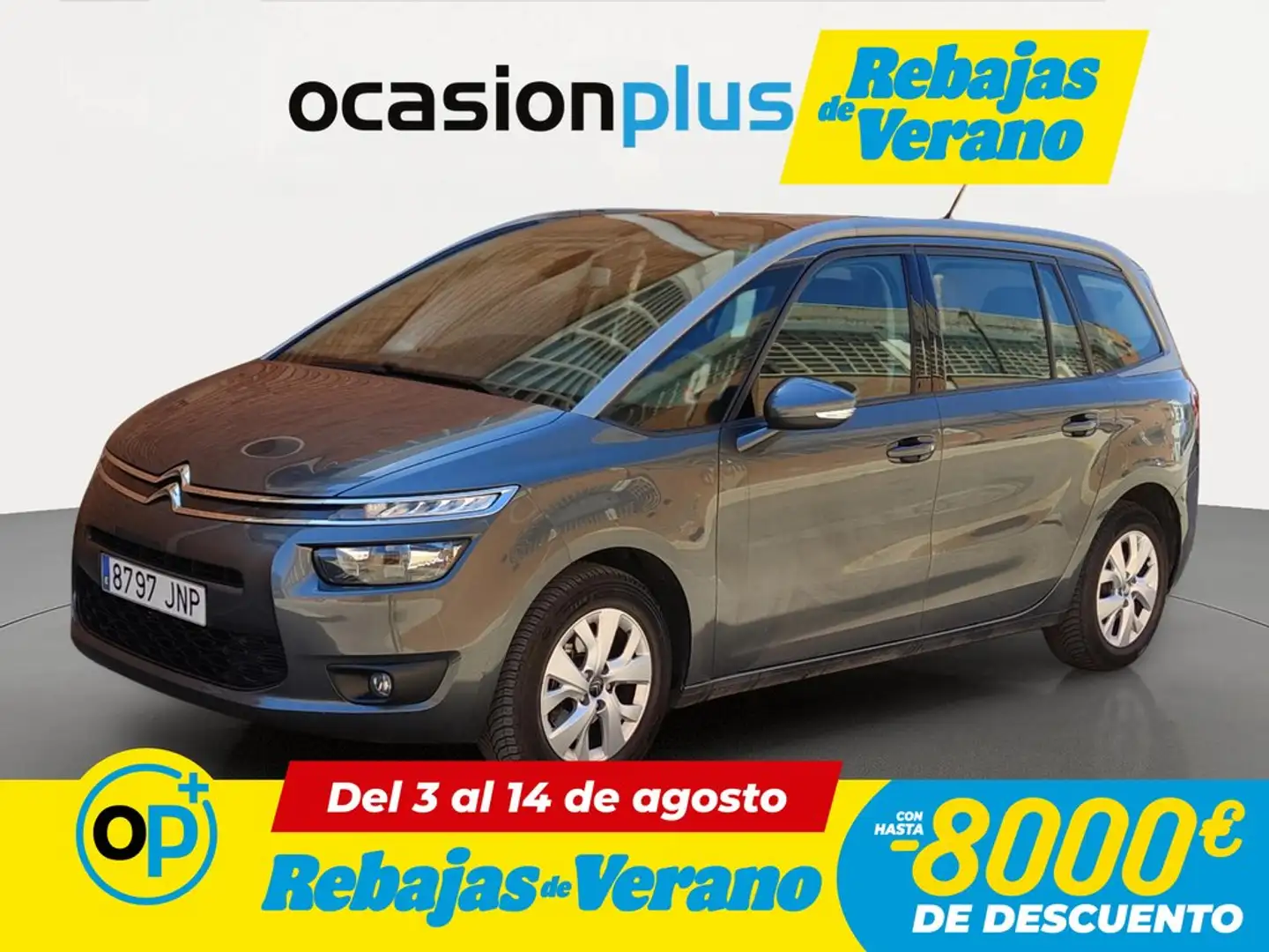Citroen C4 G.Picasso 1.6BlueHDi S&S Seduction 120 Gris - 1