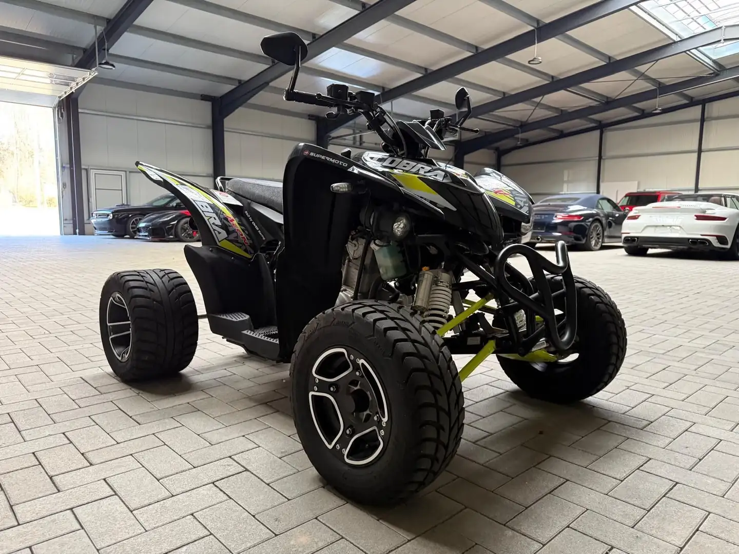 Aeon Cobra 420 SM Supermoto 1. Hand Garantie LOF Чорний - 1