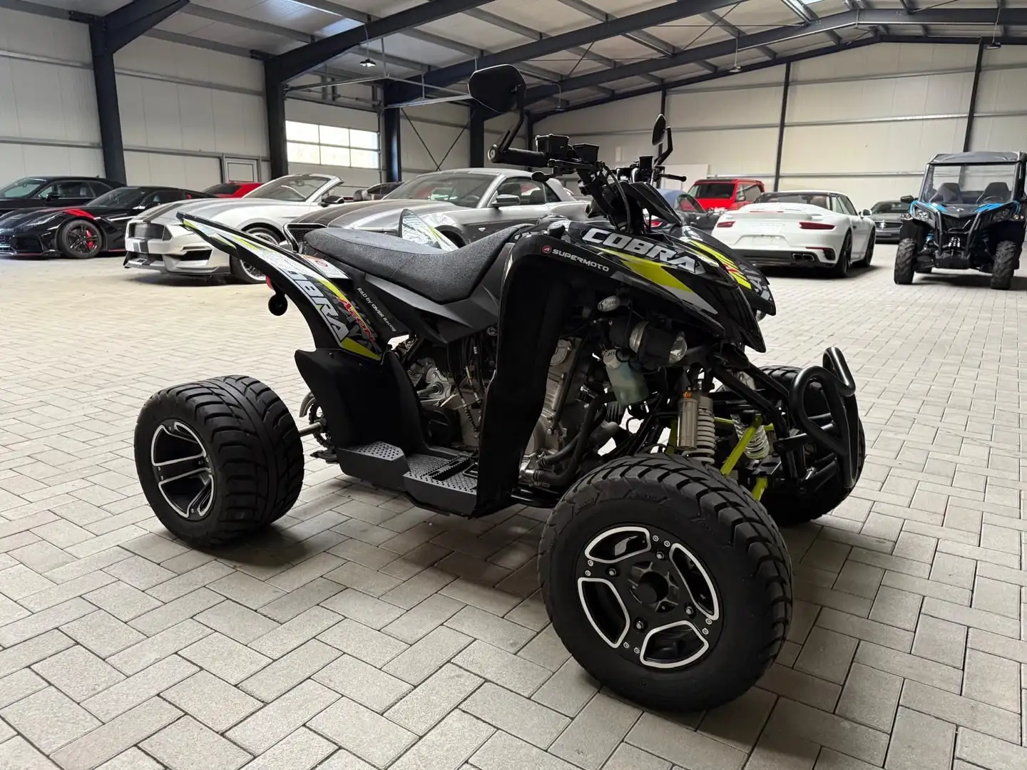 Aeon Cobra 420 SM Supermoto 1. Hand Garantie LOF Чорний - 2