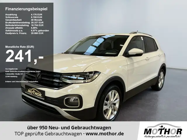 2023 Volkswagen T-Cross in White for sale