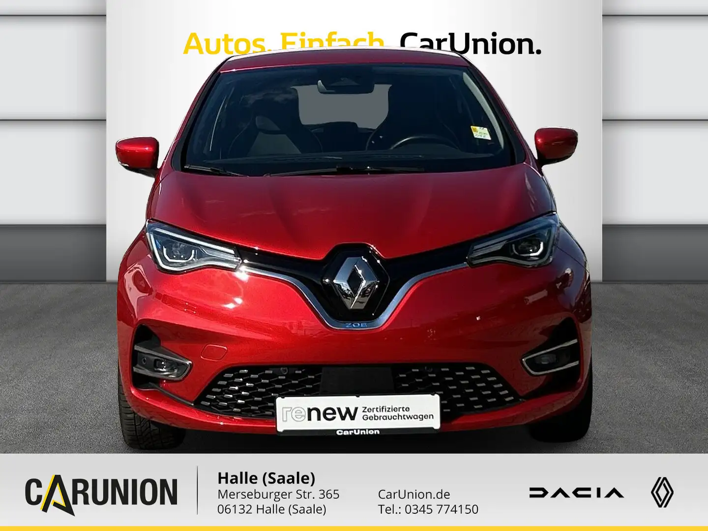 Renault ZOE INTENS R135 Z.E. 50 inklusive Batterie Rot - 2