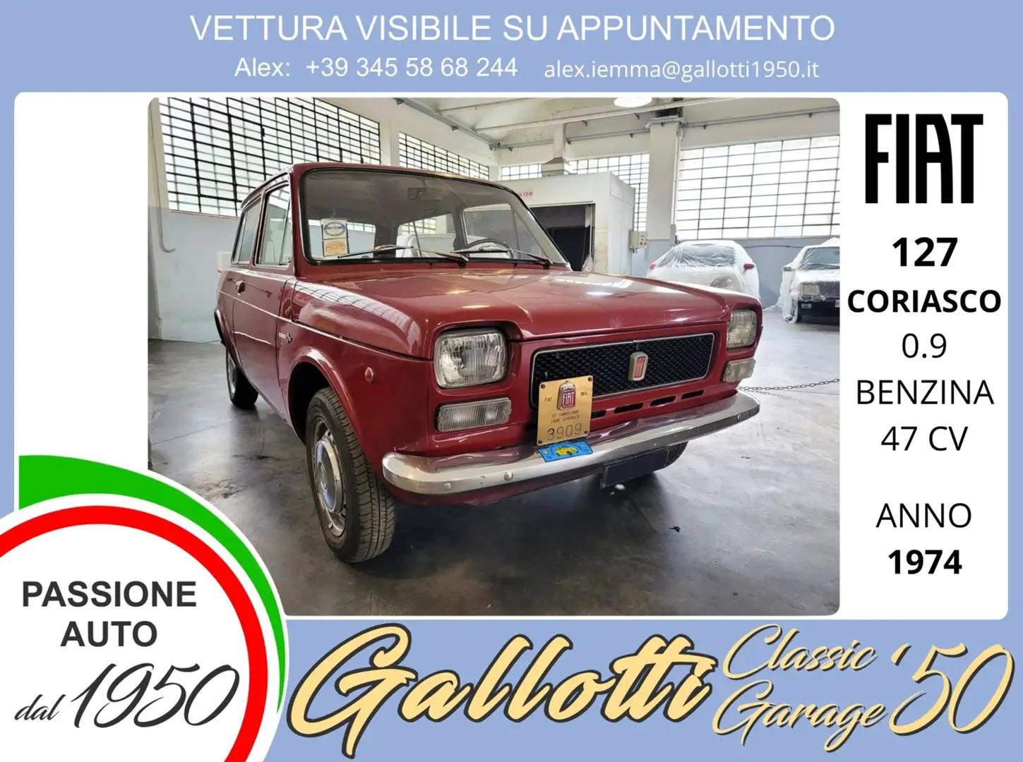 Fiat 127 Coriasco Familiare 0.9 benzina 61cv Rojo - 1