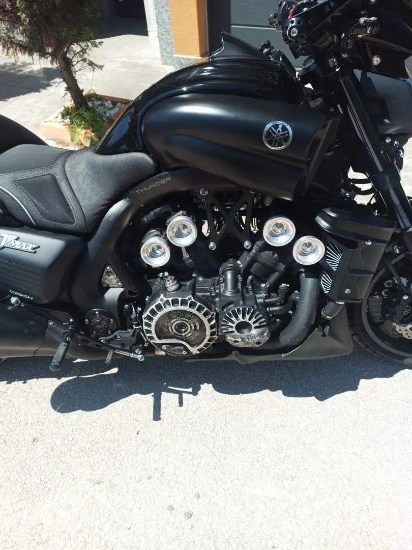 Yamaha Vmax custom Negru - 2