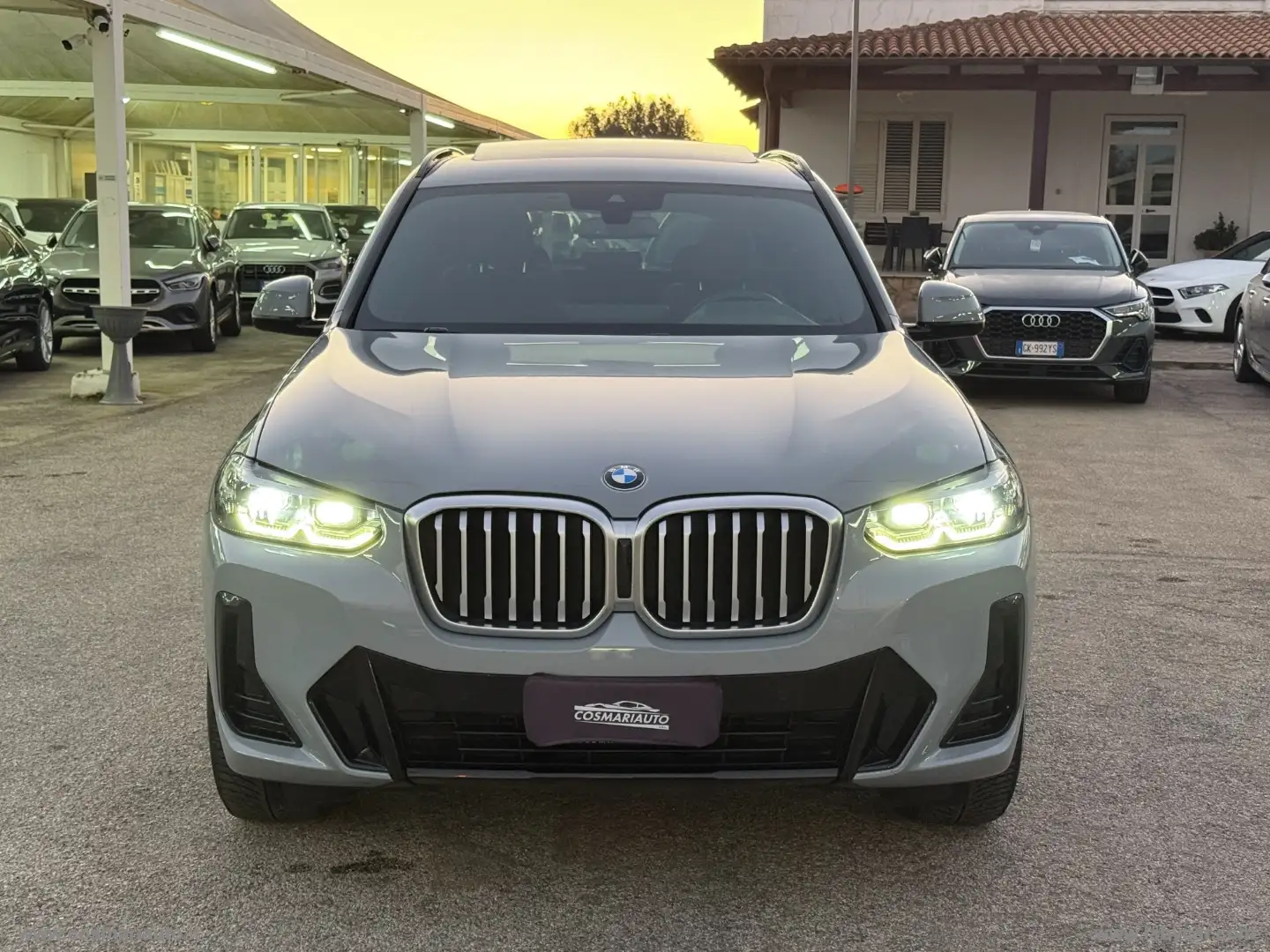 BMW X3 xDrive20d 48V Msport Gris - 2