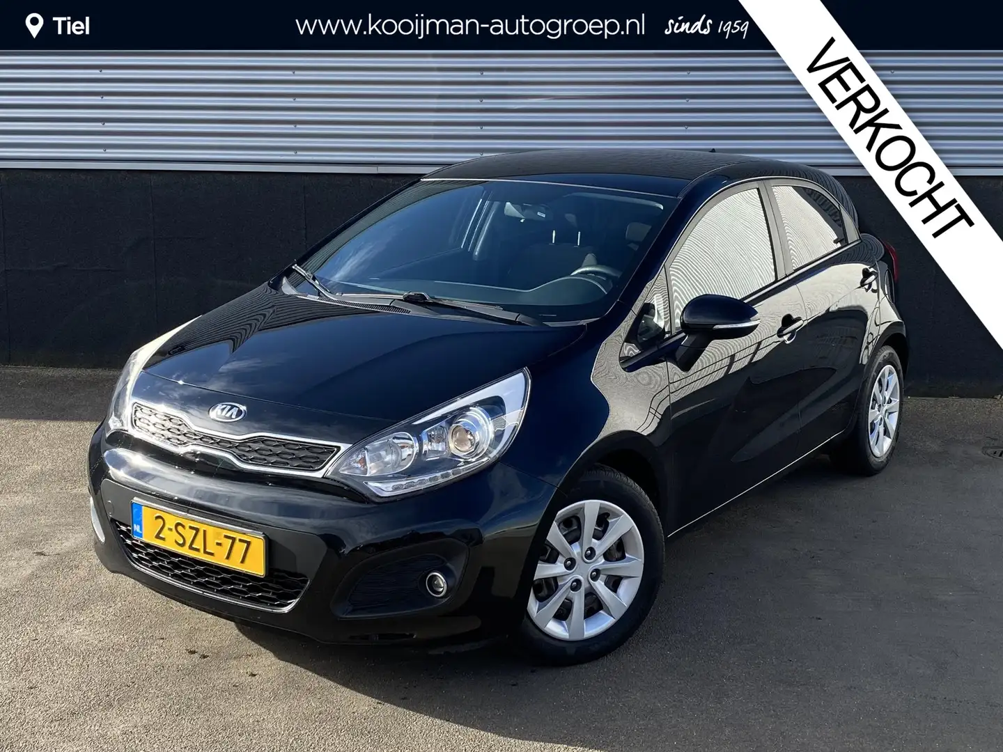 Kia Rio 1.2 CVVT Plus Pack Nieuw geleverd, Dealeronderhoud Negro - 1