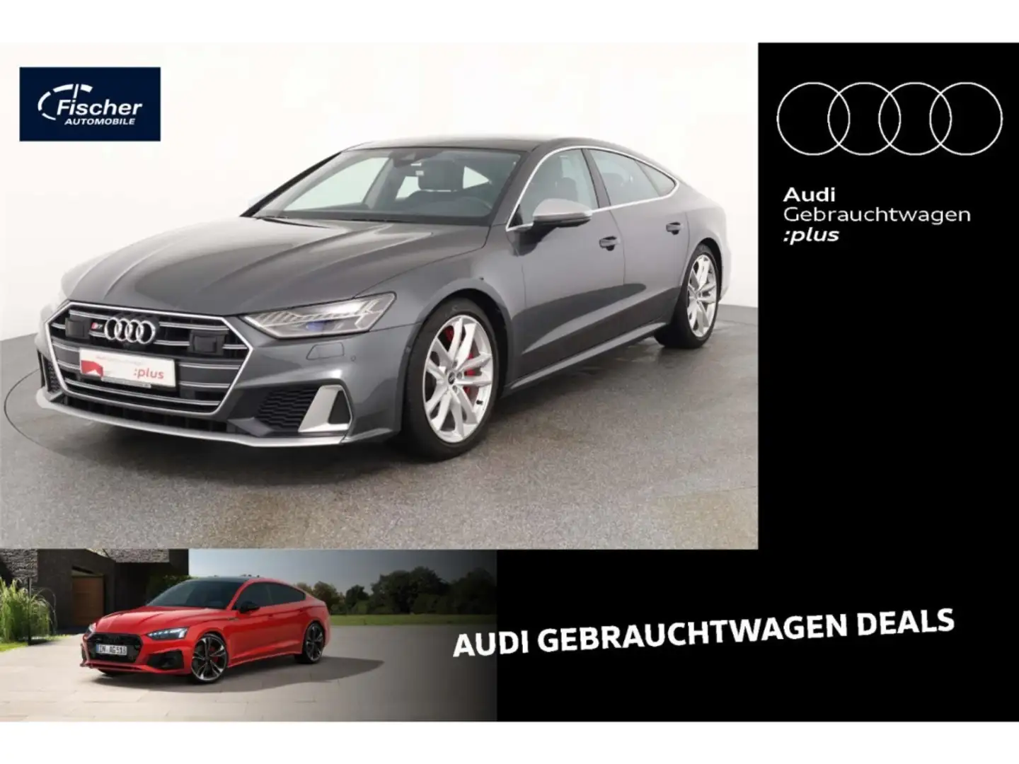 Audi S7 Sportback TDI quattro AHK/Pano/Luft/Laser/B&O Grau - 1