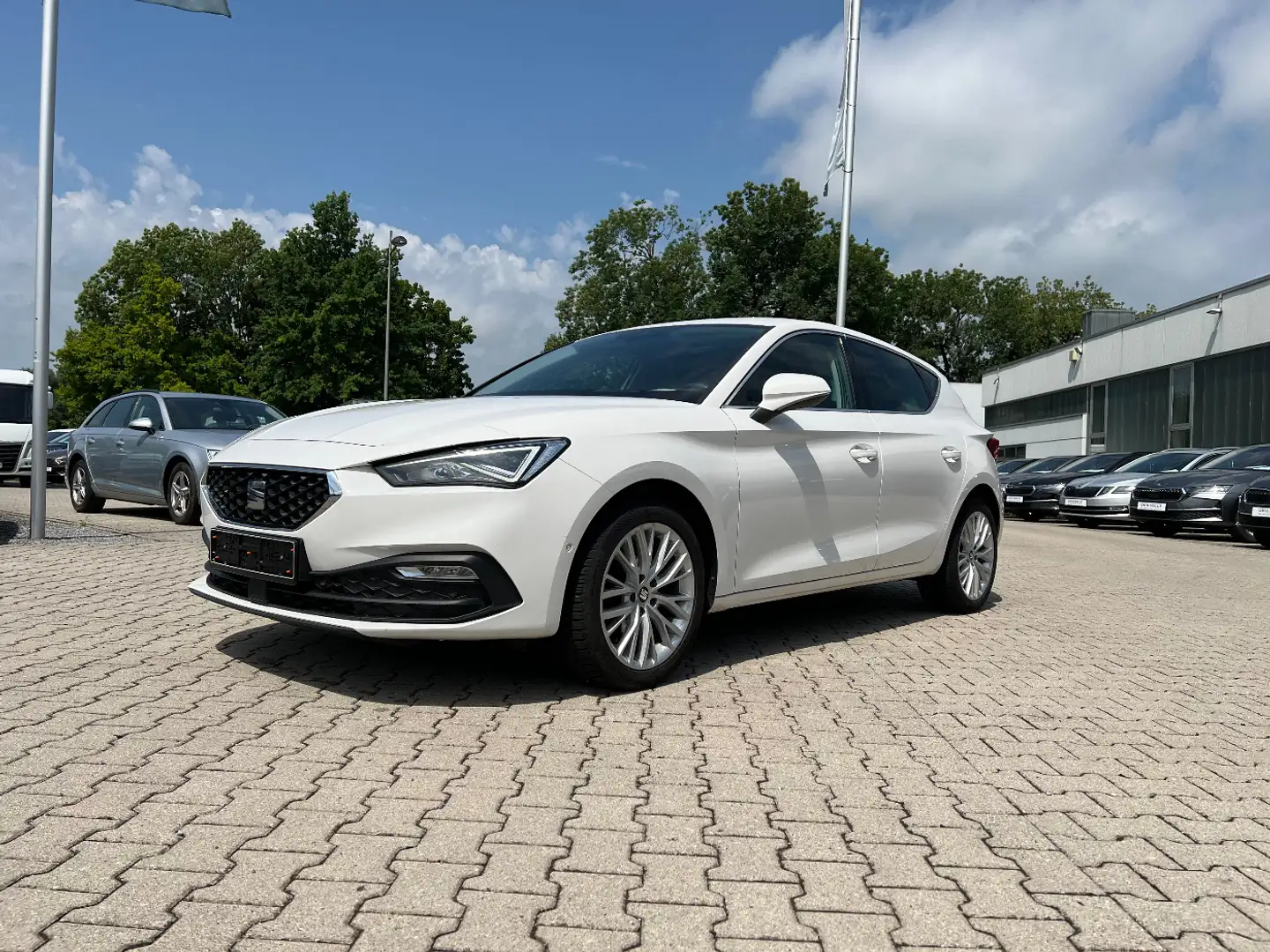 SEAT Leon 1.5 TSI Xcellence *LED Navi ACC DAB+ Sitzh.* Wit - 1
