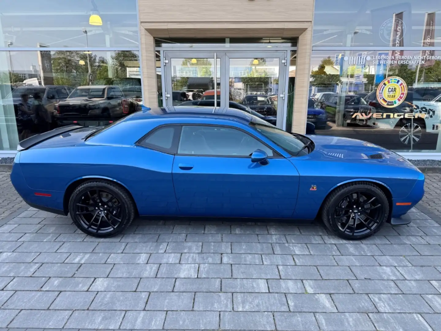 Dodge Challenger Navi Soundsystem Bi-Xenon Apple CarPlay Android Au Blauw - 2