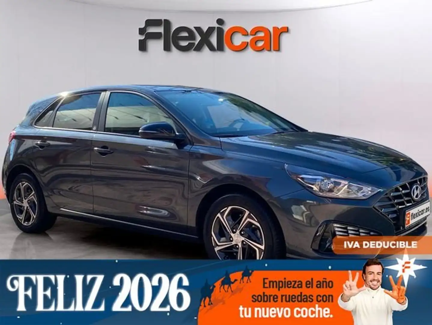 Hyundai i30 1.0 TGDI Essence 120 Gris - 1