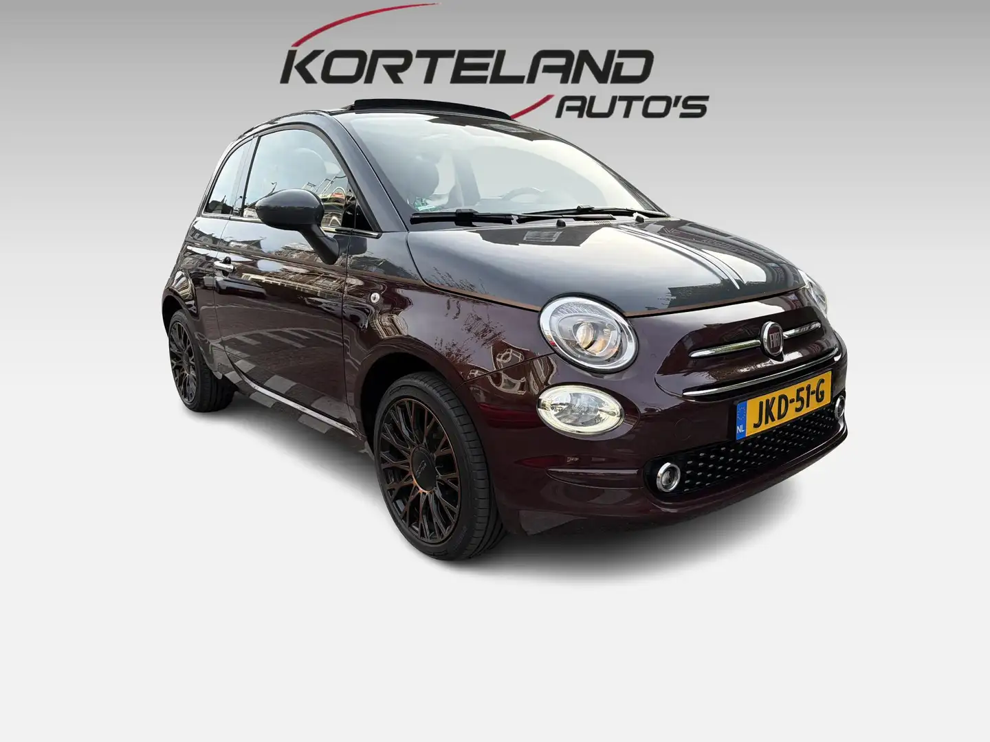Fiat 500 1.2 Star Cabrio Navi Collezione Mauve - 1