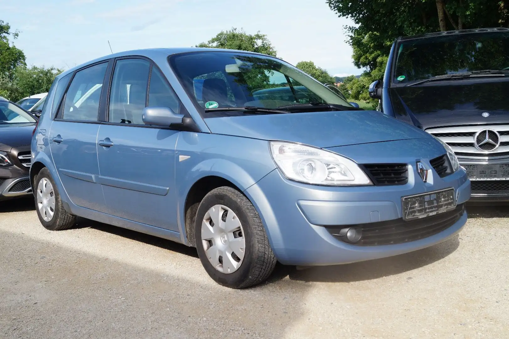 Renault Scenic II Avantage Klima AHK Blau - 1