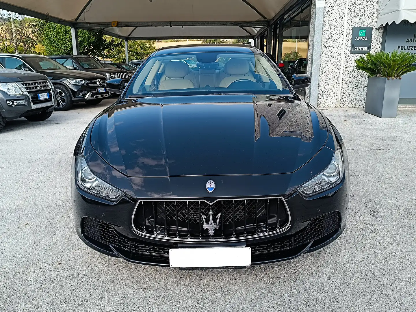 Maserati Ghibli Ghibli 3.0 V6 ds 250cv auto-SERVICE MASERATI- Noir - 2