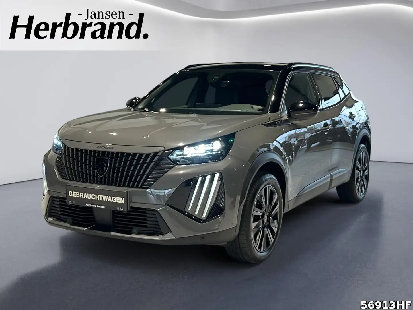 Peugeot 2008 GT ALCANTARA+180KAMEA+SHZ+NAVI+CARPLAY Gris - 1