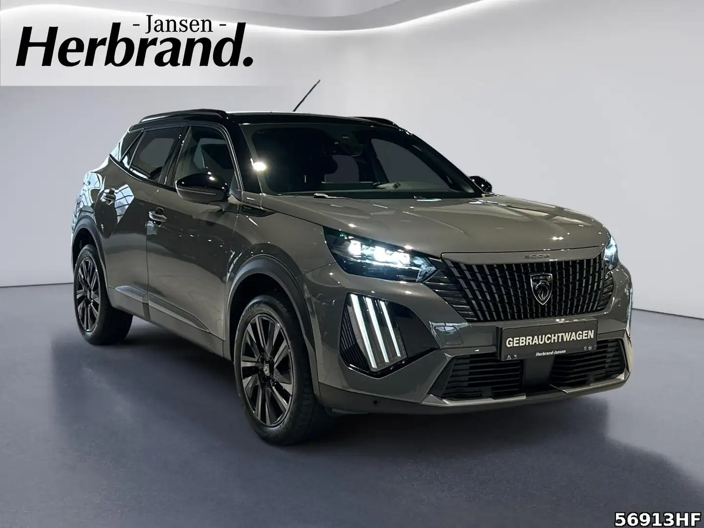 Peugeot 2008 GT ALCANTARA+180KAMEA+SHZ+NAVI+CARPLAY Gris - 2